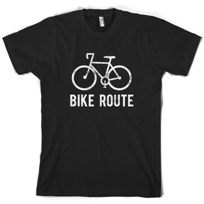 Bike Route T Shirt
