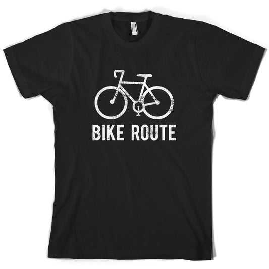 Bike Route T Shirt