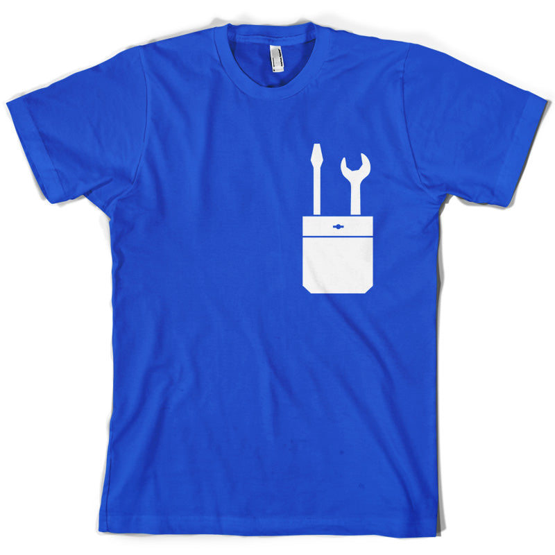 Tools In Pocket T Shirt