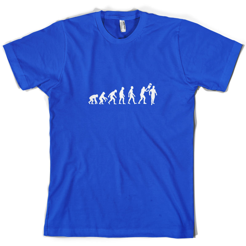Evolution Of Man Wrestling T Shirt
