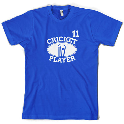 Cricket Player 11 T Shirt