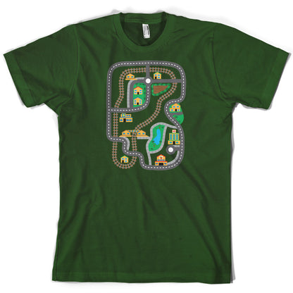 Car Play Mat T Shirt