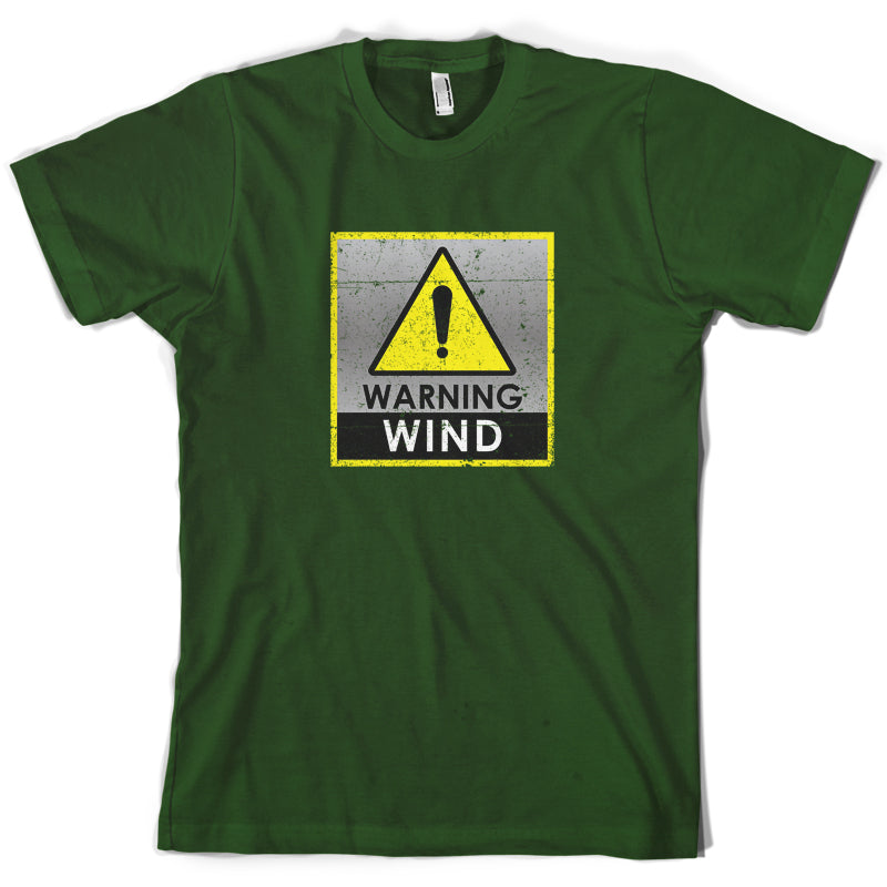 Wind Warning Symbol Kids T Shirt