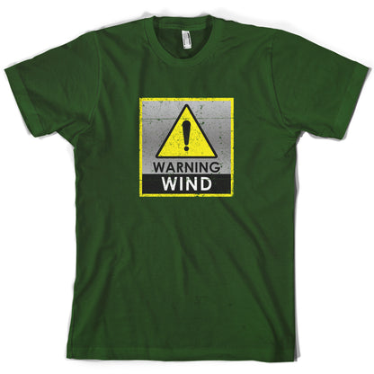 Wind Warning Symbol Kids T Shirt