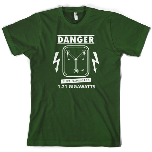 Danger Flux Capacitor T Shirt