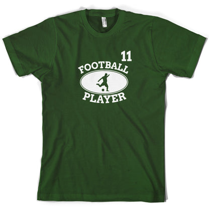 Football Player 11 T Shirt