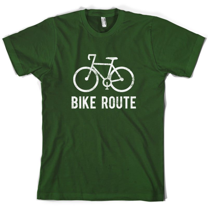 Bike Route T Shirt