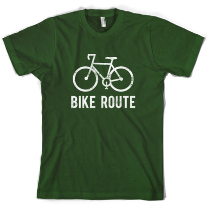 Bike Route T Shirt