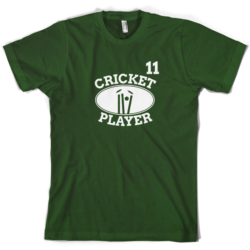 Cricket Player 11 T Shirt