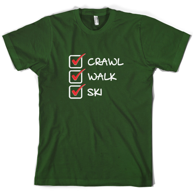 Crawl Walk Ski T Shirt