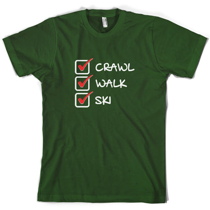 Crawl Walk Ski T Shirt