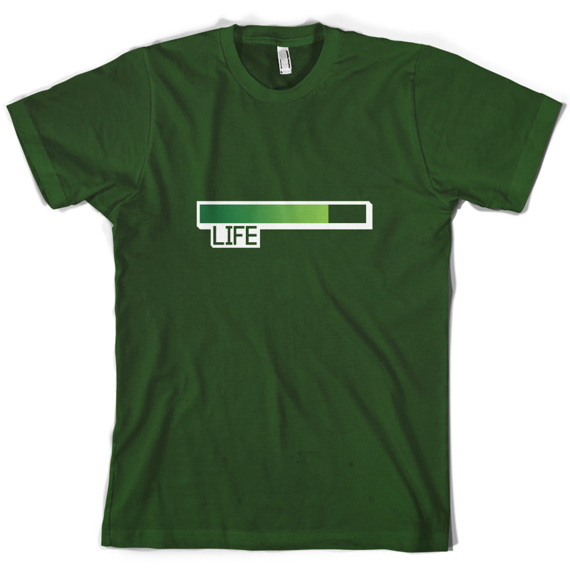 Life Bar Video Games T Shirt