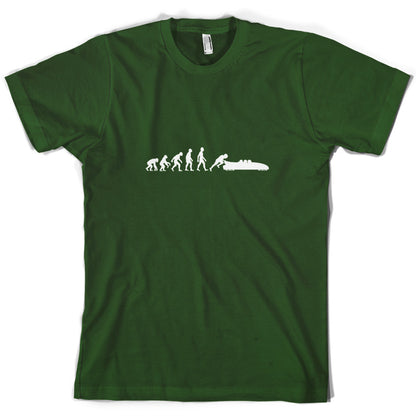 Evolution of Man Bobsleigh T Shirt