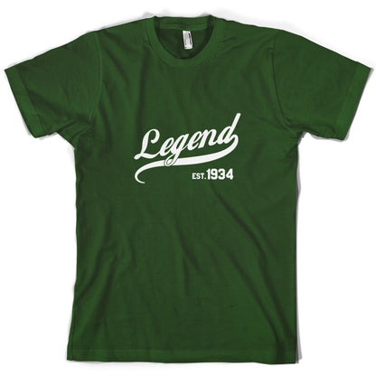 Legend Est 1934 T Shirt