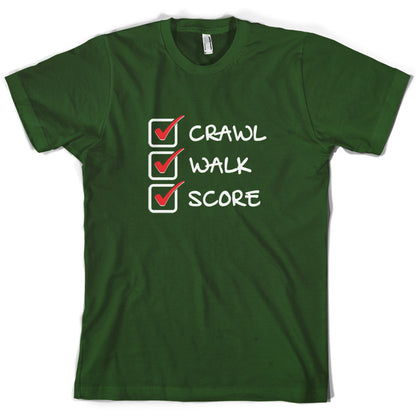 Crawl Walk Score T Shirt