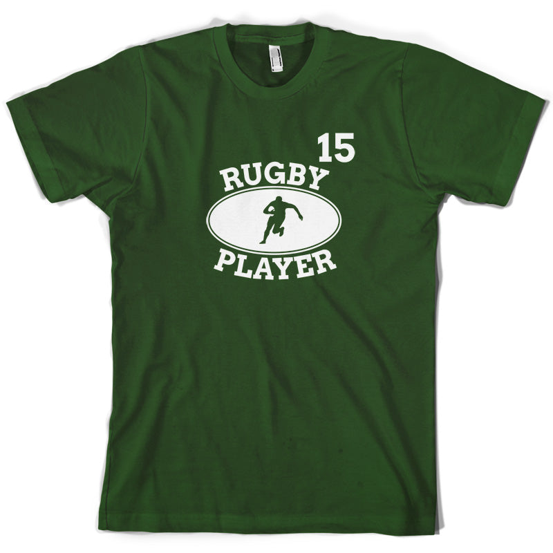 Rugby Player 15 T Shirt