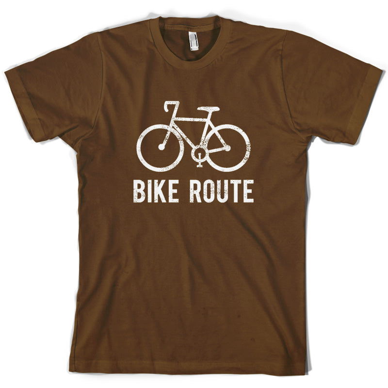 Bike Route T Shirt