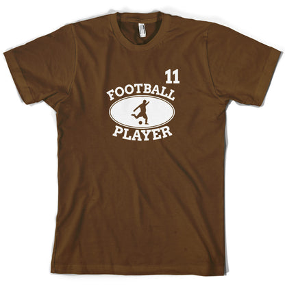 Football Player 11 T Shirt