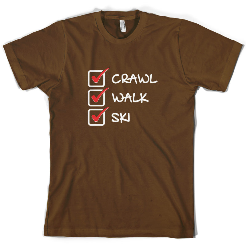 Crawl Walk Ski T Shirt