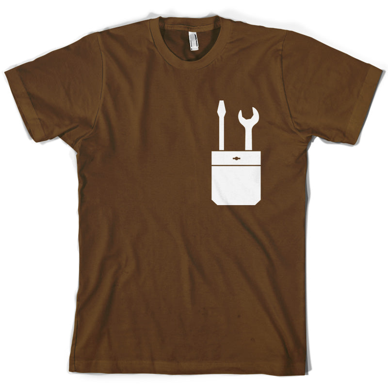 Tools In Pocket T Shirt