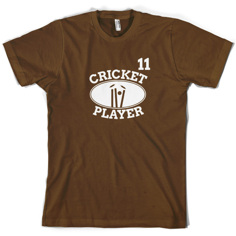 Cricket Player 11 T Shirt