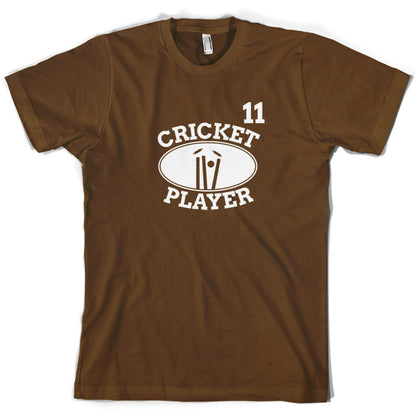 Cricket Player 11 T Shirt