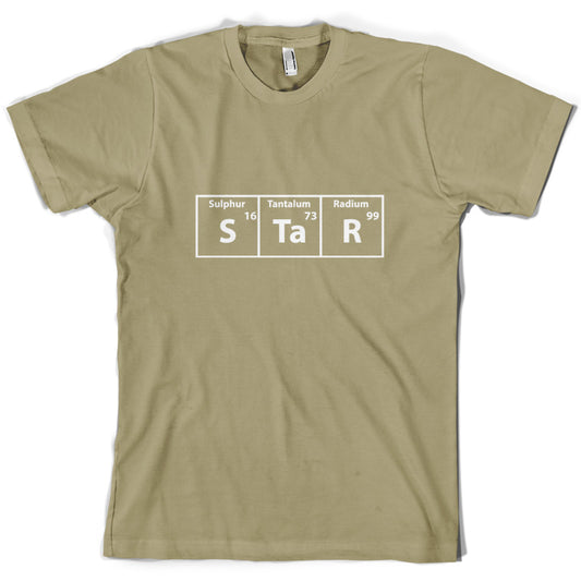 Star (Periodic Table) T Shirt