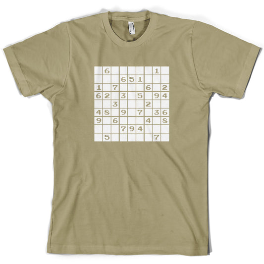 Sudoku Gamer Puzzle T Shirt