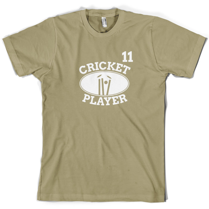 Cricket Player 11 T Shirt