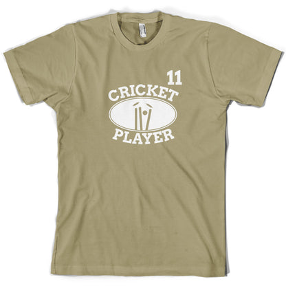Cricket Player 11 T Shirt