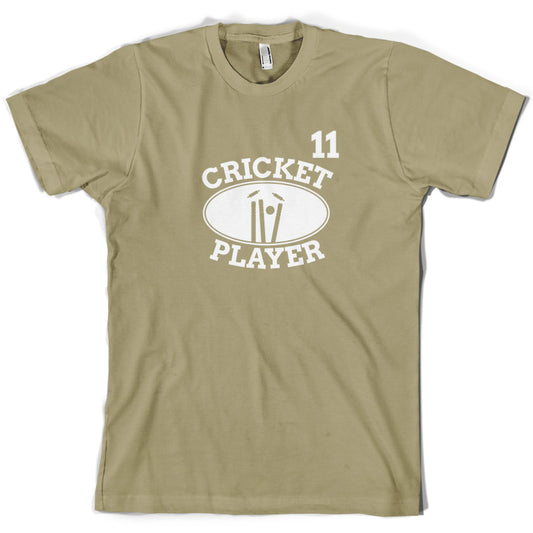 Cricket Player 11 T Shirt