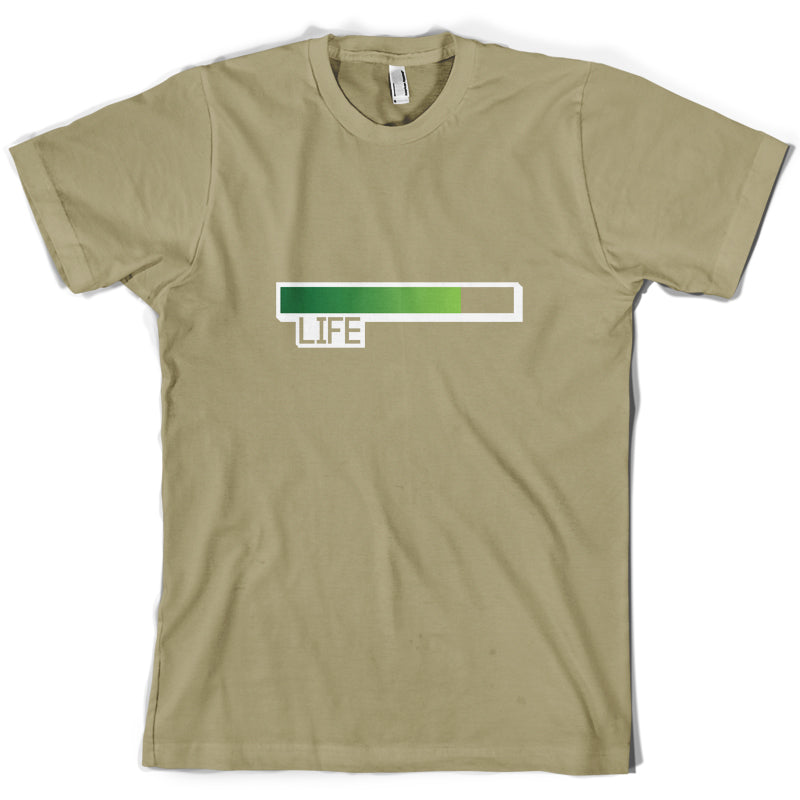 Life Bar Video Games T Shirt