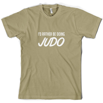I'd Rather Be Doing Judo T Shirt