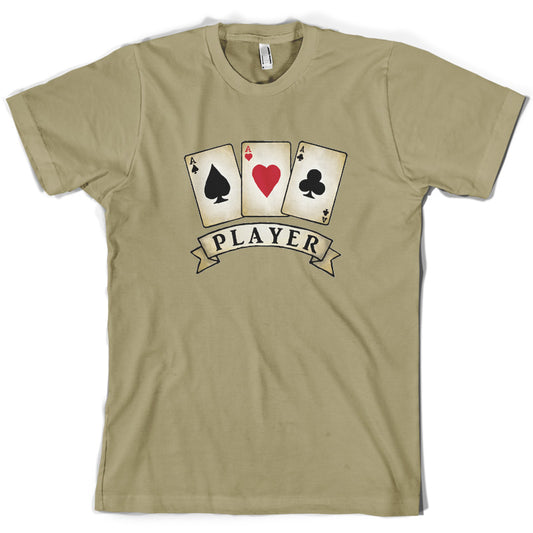 Poker Player  T Shirt