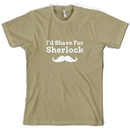 I'd Shave For Sherlock T Shirt