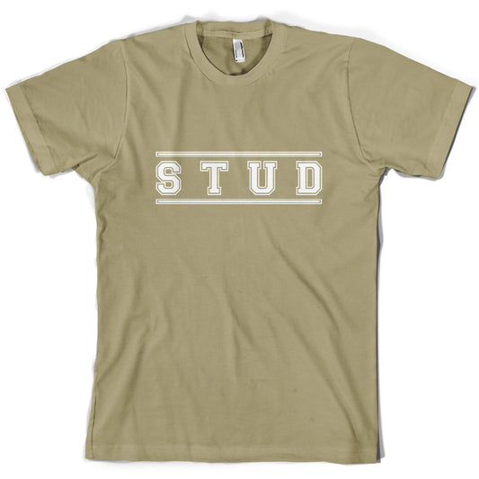 Stud College Style T Shirt