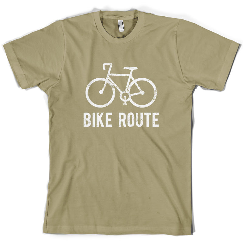 Bike Route T Shirt