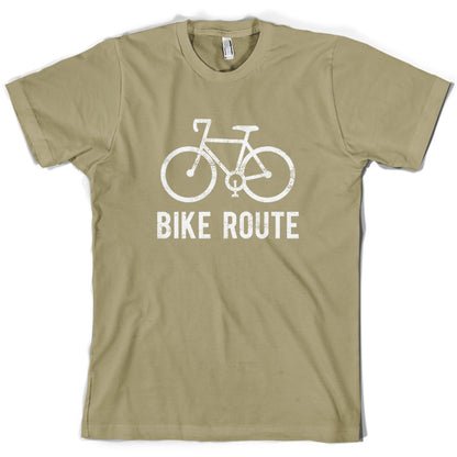 Bike Route T Shirt