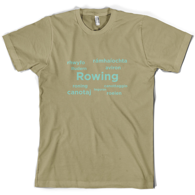 Rowing Languages T Shirt