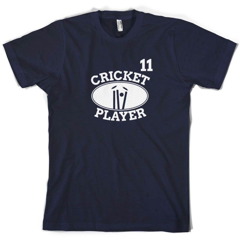 Cricket Player 11 T Shirt