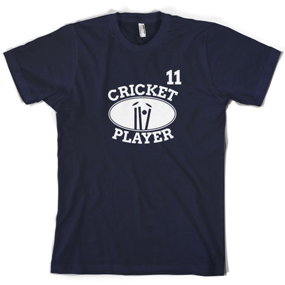 Cricket Player 11 T Shirt
