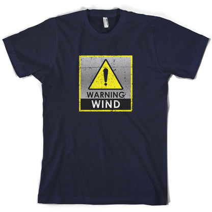 Wind Warning Symbol Kids T Shirt