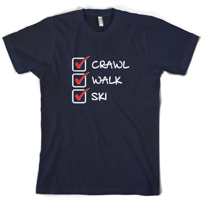Crawl Walk Ski T Shirt