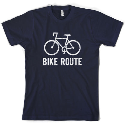 Bike Route T Shirt