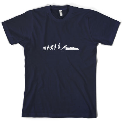 Evolution of Man Bobsleigh T Shirt