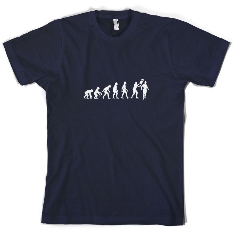 Evolution Of Man Wrestling T Shirt
