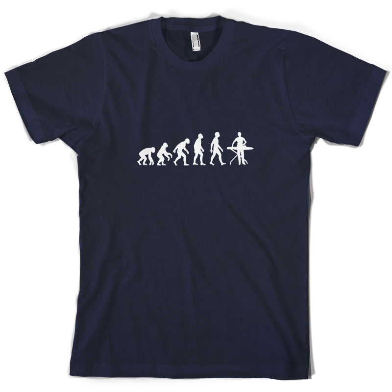 Evolution Of Man Ironing T Shirt