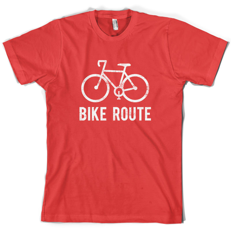 Bike Route T Shirt