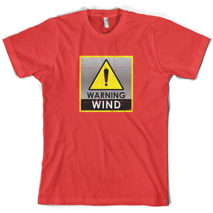Wind Warning Symbol Kids T Shirt