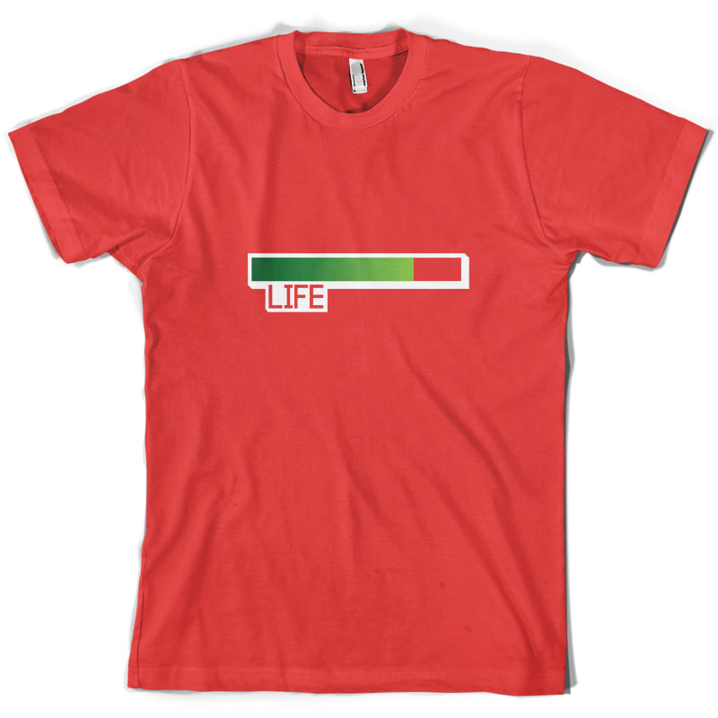 Life Bar Video Games T Shirt